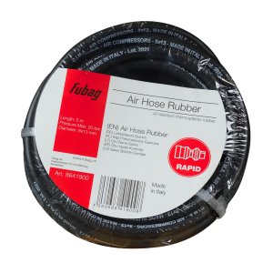 Шланг FUBAG с фитингами рапид, маслостойкая термопластичная резина, 20 бар, 8 x 13 мм, 5 м