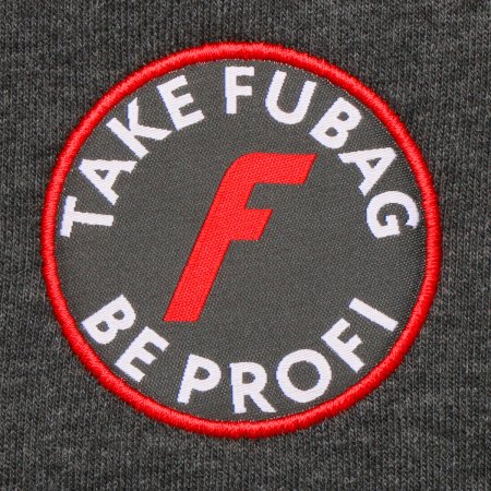 Серо-красная толстовка Fubag с капюшоном  размер XXL в Биробиджане фото