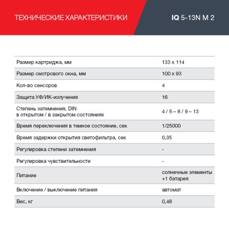  Маска сварщика Хамелеон с регулирующимся фильтром FUBAG IQ 5-13N M 2 в Биробиджане фото