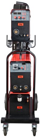 Сварочный полуавтомат INMIG 500T DW SYN + Подающий механизм DRIVE INMIG DW SYN + Шланг-пакет 5 м + Горелка FB 500 3 м + Блок жидкостного охлаждения + Тележка в Биробиджане фото