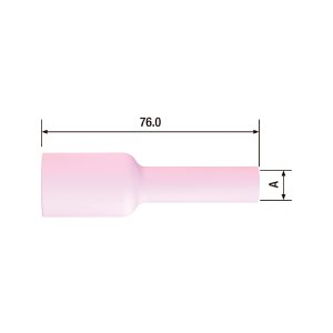 FUBAG Сопло керамическое для газовой линзы №5L ф8 FB TIG 17-18-26 (2 шт.) в Биробиджане фото