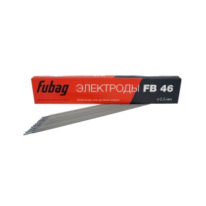 Электрод сварочный FUBAG с рутилово-целлюлозным покрытием FB 46 D2.5 мм (пачка 0.9 кг) в Биробиджане фото