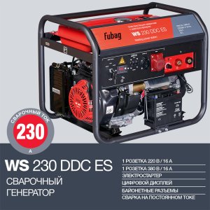 FUBAG Сварочный бензиновый генератор WS 230 DDC ES в Биробиджане фото