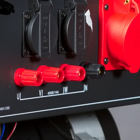 Бензиновый генератор FUBAG BS 8000 DA ES (трехфазный) с электростартером и коннектором автоматики в Биробиджане фото