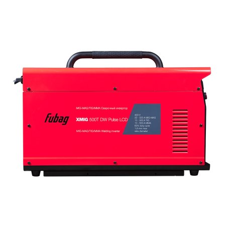 FUBAG Сварочный полуавтомат XMIG 500T DW PULSE + Подающий механизм DRIVE XMIG DW PULSE  + Горелка FB 550W 3m + Блок жидкостного охлаждения Cool XMIG + Шланг-пакет 5 метров 95мм2 14 pol с жидкостным охлаждением + Тележка  в Биробиджане фото