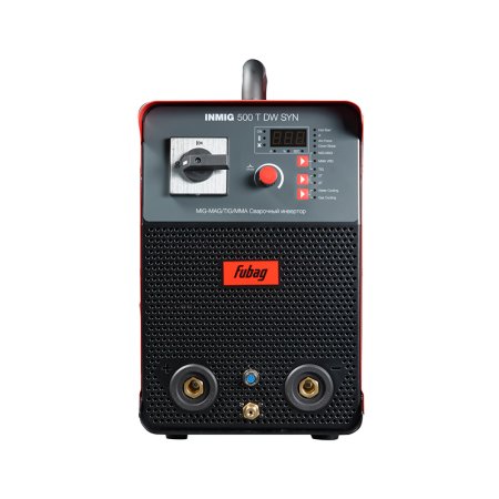 FUBAG Cварочный полуавтомат INMIG 500T DW SYN + Подающий механизм DRIVE INMIG DW SYN +Шланг-пакет 5 метров 70мм2 14 pol с жидкостным охлаждением для INMIG 500T DW SYN + Горелка FB 500 3m + Блок жидкостного охлаждения Cool 70 + Тележка для аппаратов в Биробиджане фото