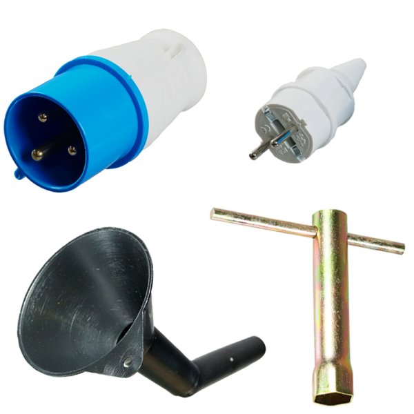 Бензиновый генератор FUBAG PRG 5000 + Комплект колес и ручек для электростанций в ПОДАРОК в Биробиджане фото