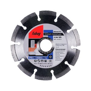 Алмазный отрезной диск FUBAG Universal Pro диам. 125/22.2 в Биробиджане фото