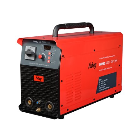 FUBAG Cварочный полуавтомат INMIG 500T DW SYN + Подающий механизм DRIVE INMIG DW SYN +Шланг-пакет 5 метров 70мм2 14 pol с жидкостным охлаждением для INMIG 500T DW SYN + Горелка FB 500 3m + Блок жидкостного охлаждения Cool 70 + Тележка для аппаратов в Биробиджане фото