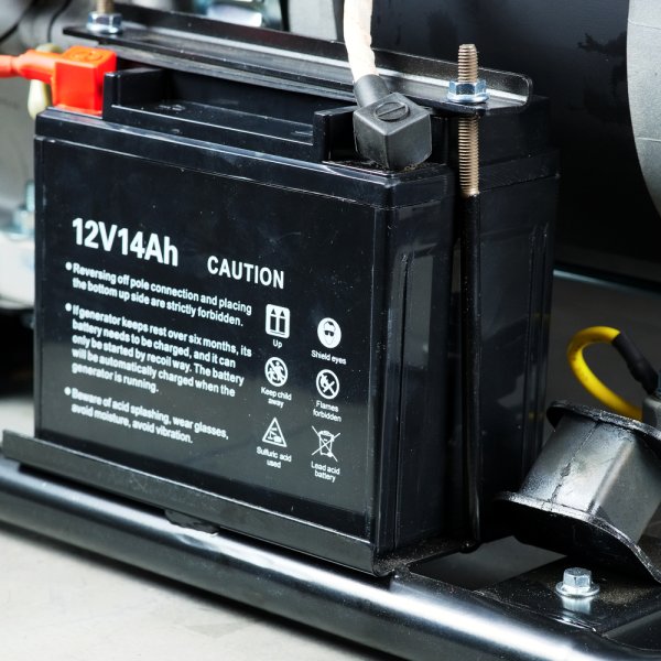 Бензиновый генератор с электростартером FUBAG PRG 5000 ES + Комплект колес и ручек для электростанций в ПОДАРОК в Биробиджане фото