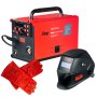 FUBAG Сварочный полуавтомат IRMIG 208 SYN PLUS (31447) + Маска сварщика Хамелеон IR 9-13N S (38072) + Сварочные краги на подкладке красные FWGN 10R (641180) в Биробиджане фото