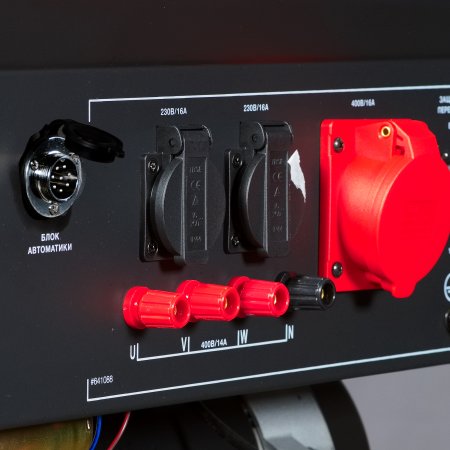 Бензиновый генератор FUBAG BS 8000 DA ES (трехфазный) с электростартером и коннектором автоматики в Биробиджане фото