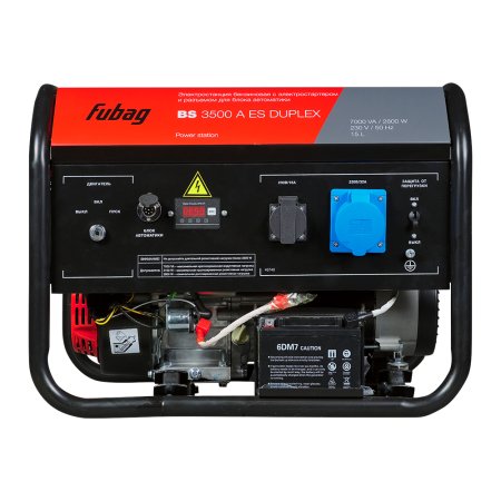 Бензиновый генератор FUBAG BS 3500 A ES DUPLEX в Биробиджане фото