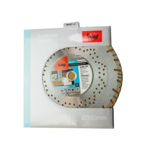 Алмазный отрезной диск FUBAG Бетон Экстра (Beton Extra) D350 мм / 25,4 мм по бетону в Биробиджане фото