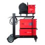 FUBAG Сварочный полуавтомат XMIG 500T DW PULSE + Подающий механизм DRIVE XMIG DW PULSE  + Горелка FB 550W 3m + Блок жидкостного охлаждения Cool XMIG + Шланг-пакет 5 метров 95мм2 14 pol с жидкостным охлаждением + Тележка  в Биробиджане фото