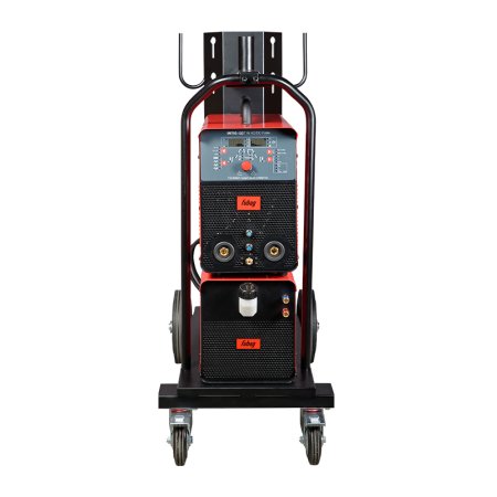 Аппарат сварочный инверторный аргонодуговой FUBAG INTIG 400 T W AC/DC PULSE + горелка FB TIG 18 5P 4m + модуль охлаждения + тележка в Биробиджане фото